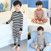 Detské dvojdielne pyžamo pre chlapcov - nohavice a blúzka