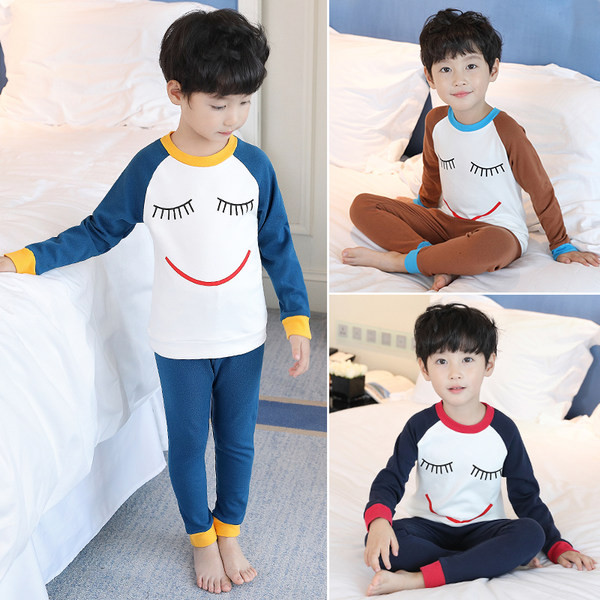 Jesenno-jarné pyžamo pre chlapcov s 3D prvkom