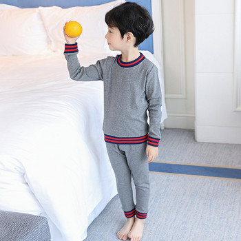 Детска пижама за момчета с дълъг ръкав 