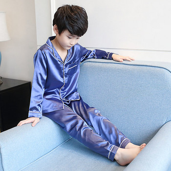 Παιδικές πιτζάμες με κουμπιά δύο τεμαχίων για αγόρια