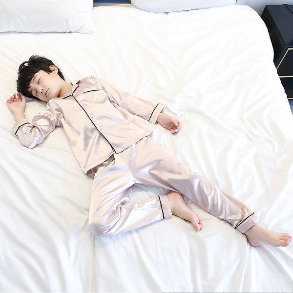 Detské dvojdielne pyžamo na gombíky pre chlapcov