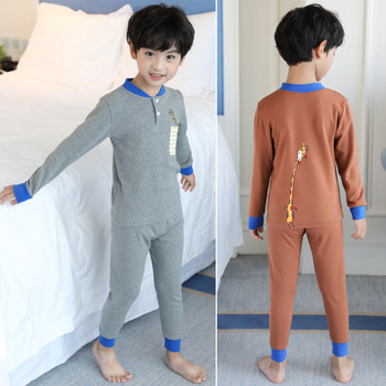Детска пижама с щампа за момчета