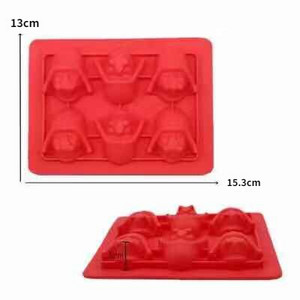 Silikónové formy na zdobenie tort, formy na pečenie čokoládových cukríkov, gumových dezertov, formy na ľad pre fanúšikov Star Wars.