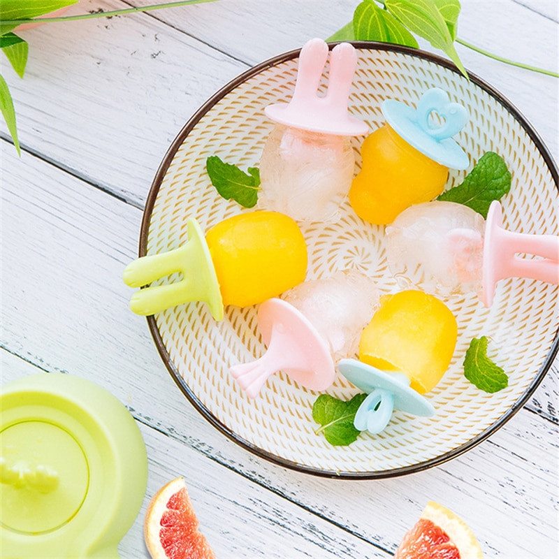 6-bunková silikónová forma Silikónová forma na zmrzlinu Formy na nanuky DIY Forma na zmrzlinu Forma na výrobu ľadových nanukov Tácka na ľad