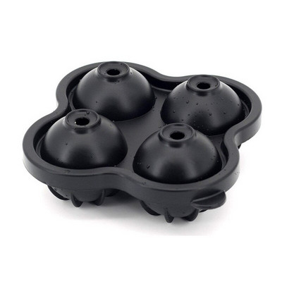 1 ks silikónová forma na výrobu ľadových kociek na whisky, forma na tehlovú párty tácku, okrúhle príslušenstvo, náhodná farba