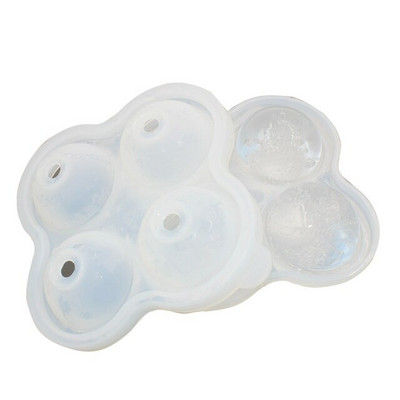 1 ks silikónová forma na výrobu ľadových kociek na whisky, forma na tehlovú párty tácku, okrúhle príslušenstvo, náhodná farba