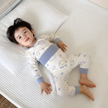 Детска пижама от блуза и долнище -подходяща за момчета и момичета