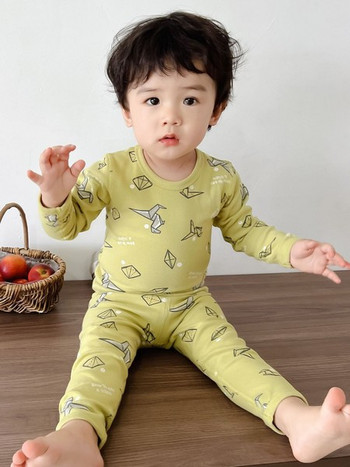Детска пижама за момчета с фигури