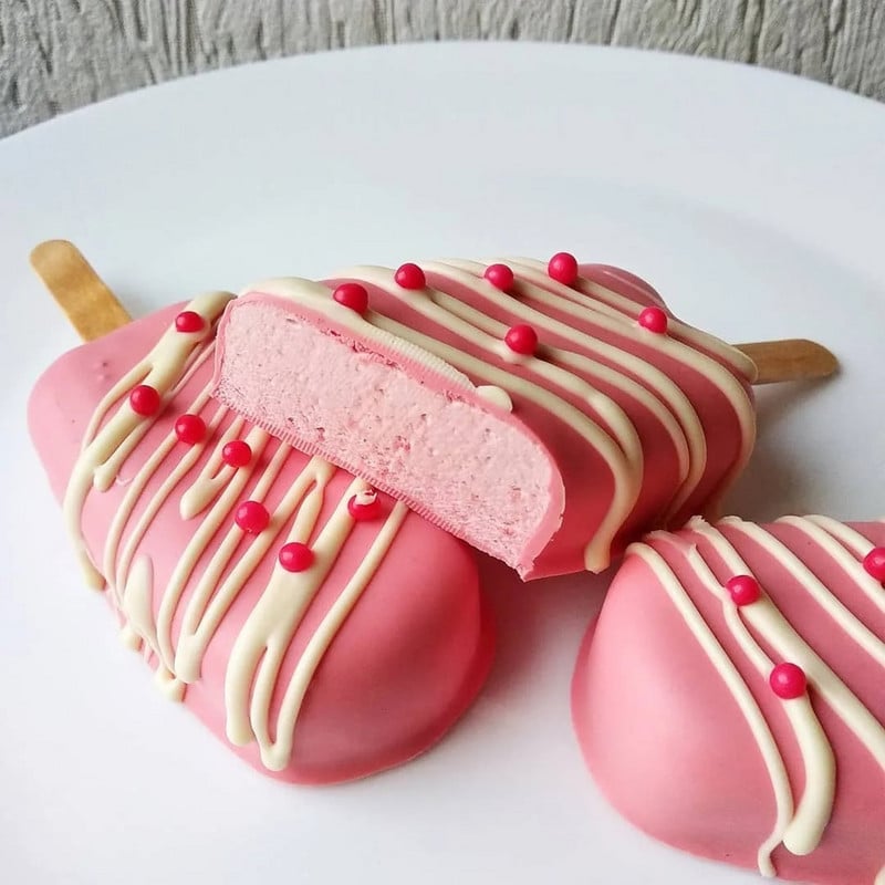 Silikónová forma Magnum so 4/8 bunkami, silikónová forma na zmrzlinu, formy na nanuky, formy na zmrzlinu pre domácich majstrov, forma na výrobu ľadových nanukov, miska na ľad.