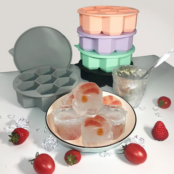 Δίσκος παγοκύβων DIY Ζελέ φόρμα σιλικόνης Ice Ball Maker Bar Αξεσουάρ Whisky Cocktail Freezer Cool Down Εργαλείο κουζίνας