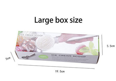 7-palcová prémiová nerezová oceľová naberačka na zmrzlinu, guľa na vykopávanie melónu, ideálna na mrazený jogurt, zmrzlinové poháre, kuchynský gadget