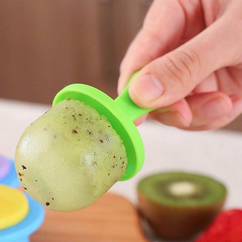Prenosná forma na zmrzlinu, forma na nanuky v potravinárskej kvalite, výrobca guľôčok na detské DIY nástroje na doplnenie potravín, ovocné kokteily, príslušenstvo