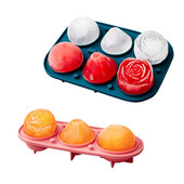 Silikónová forma Rose Diamond Ball, výrobca kociek ľadu, forma na čokoládu, tácka na zmrzlinu, nástroj na výrobu whisky, vína, koktailu, kocka ľadu