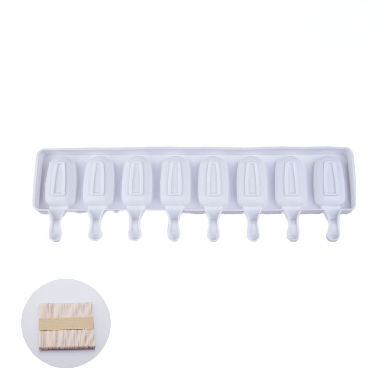 4/8 Cell Magnum Silikoninė Forma Silikoninė Ledų Forma Popsicle Formos „Pasidaryk pats“ ledų formelės Ledų formavimo formavimo formelės ledų padėklas