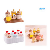 Loomade jääpulgavorm Jäätisevorm korduvkasutatavate jääkuubikute valmistaja on baari tarvikud unikaalsed vidinad köögitarvikud