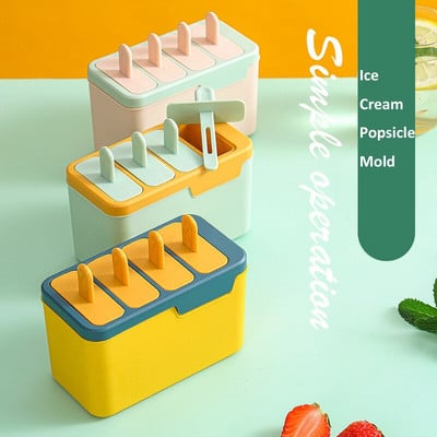 Ice Cream Forma Dox Popsics Diy Házi Készítő Gép Professzionális Ice-Lolly Forma Popsity formák Tálca Konyhai Barkács kiegészítők