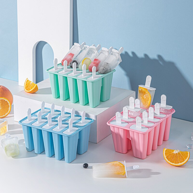 Forma na zmrzlinové tyčinky Mosodo, DIY forma na nanuk, silikónová forma, forma na nanuk s tyčinkou, domáce tyčinky na nanuk, kuchynské náradie