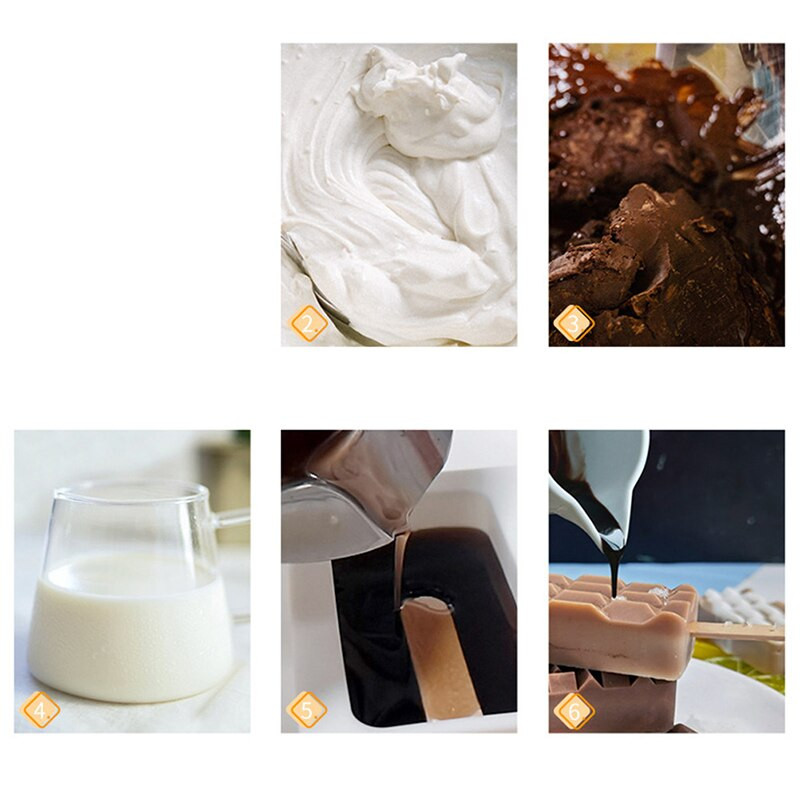 Silikónová forma na zmrzlinu, kreatívna forma na pečivo, forma na zmrzlinu