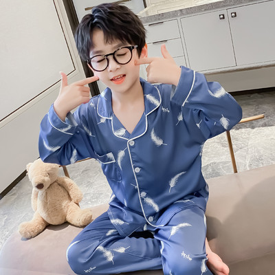 Detské pyžamo s gombíkmi a potlačou pre chlapcov