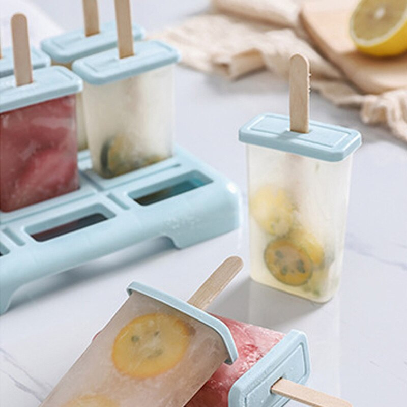 Forma na zmrzlinu, nanuky, domáci profesionálny výrobca zmrzliny, formy na nanuky, tácka, kuchynské doplnky