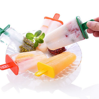 2 Συσκευασίες καλουπιών Popsicle Maker Φόρμα παγωτού Popsicle Mold Mold Ice Cream Multiable Easy Release Ice Popping Form