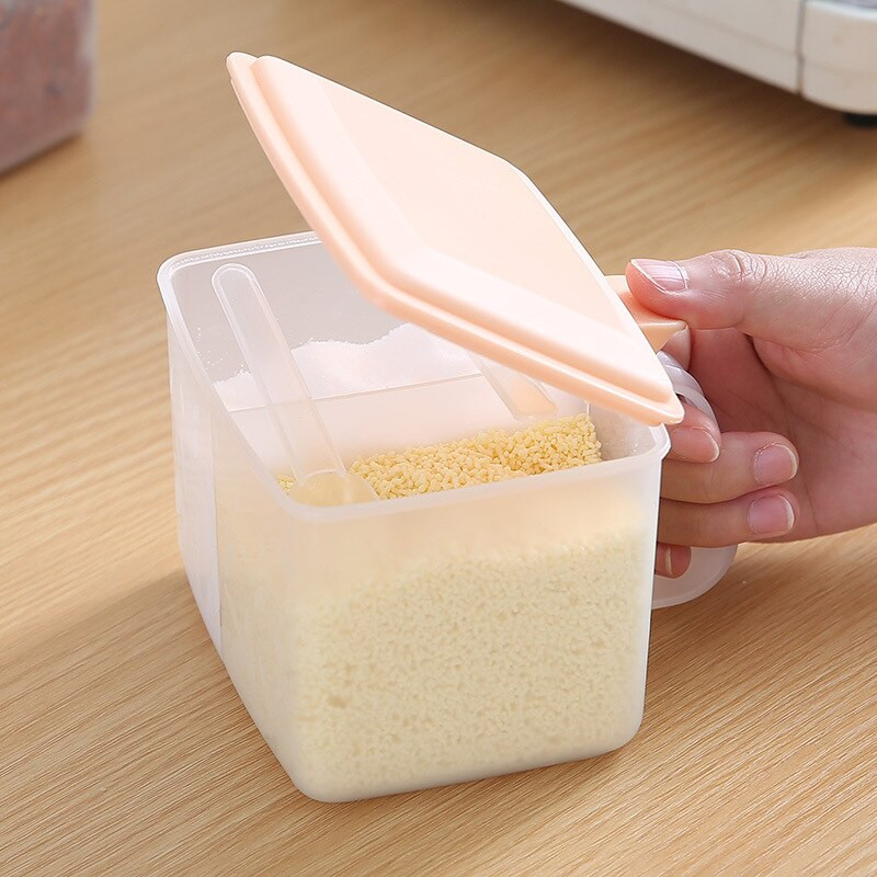 Organizér na korenie, cukornička, soľnička, nádoba na korenie, krabičky na korenie s lyžičkami, sada na odkladanie kuchynských potrieb