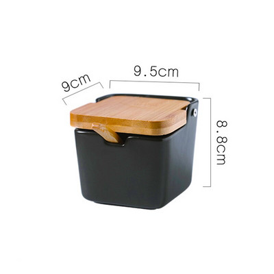 Kuchynské potreby keramické koreničky šálka na korenie a koreniaca soľ fľaštička na korenie krabička na korenie kuchynské korenie náradie