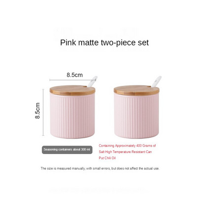 Keramická koreniaca nádoba, kombinovaná koreniaca krabica, jedna kuchynská koreniaca nádoba, glutaman sodný, cukor, soľ, koreniaca krabica pre domácnosť