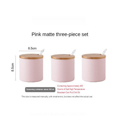 Keramická koreniaca nádoba, kombinovaná koreniaca krabica, jedna kuchynská koreniaca nádoba, glutaman sodný, cukor, soľ, koreniaca krabica pre domácnosť