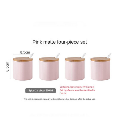 Keramická koreniaca nádoba, kombinovaná koreniaca krabica, jedna kuchynská koreniaca nádoba, glutaman sodný, cukor, soľ, koreniaca krabica pre domácnosť