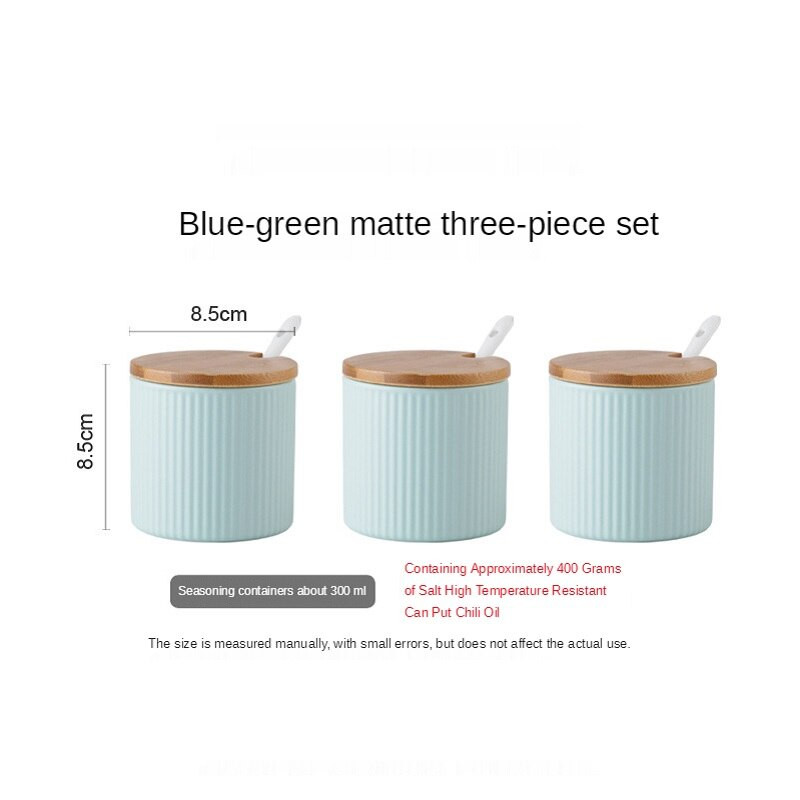 Keramická koreniaca nádoba, kombinovaná koreniaca krabica, jedna kuchynská koreniaca nádoba, glutaman sodný, cukor, soľ, koreniaca krabica pre domácnosť