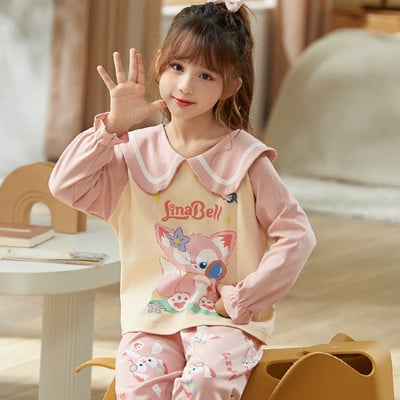 Dječja pidžama za djevojčice - iz dva dijela