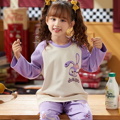 Dječja pidžama za djevojčice - iz dva dijela