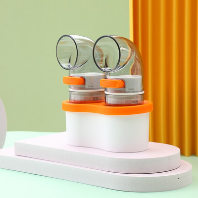 Kvantitatívna korenie Soľnička Lisovací typ Kontrola soli a vlhkosťotesná tesniaca nádrž Domáce grilovanie Korenie Nástroje