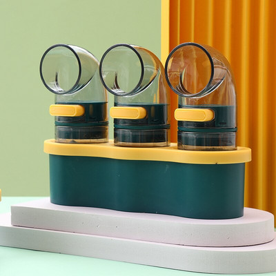 Kvantitatívna korenie Soľnička Lisovací typ Kontrola soli a vlhkosťotesná tesniaca nádrž Domáce grilovanie Korenie Nástroje