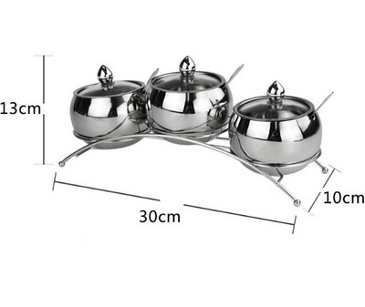 304 Nerūsējošais tērauds Vizuālais stikla vāks Garšvielu kastīte Sāls un piparu burciņas garšvielu kastītei Pudele Ēdiena gatavošanas rīki sāls un piparu komplekts