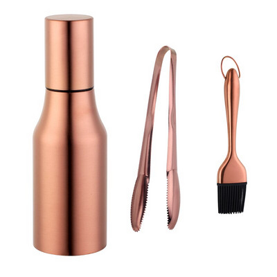 1 ks nepriepustná olejnička z nehrdzavejúcej ocele, prenosná nádoba na korenie, fľaše na sójovú omáčku, organizér na olejový ocot, kuchynská fľaša na olej