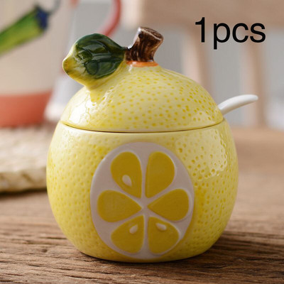 Keraminis prieskonių puodas virtuvės reikmenų dėžutė buitinė prieskonių lentynėlė prieskonių indeliai mini druskos ir pipirų plaktuvų rinkinys