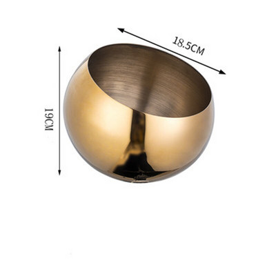 Zlatá zlatá nerezová úložná miska, tácka na KTV, misky, nádoba na soľ, úložná fľaša, úložná nádoba na korenie, cukríky, miska na sójovú omáčku