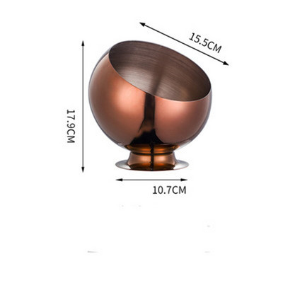 Zlatá zlatá nerezová úložná miska, tácka na KTV, misky, nádoba na soľ, úložná fľaša, úložná nádoba na korenie, cukríky, miska na sójovú omáčku