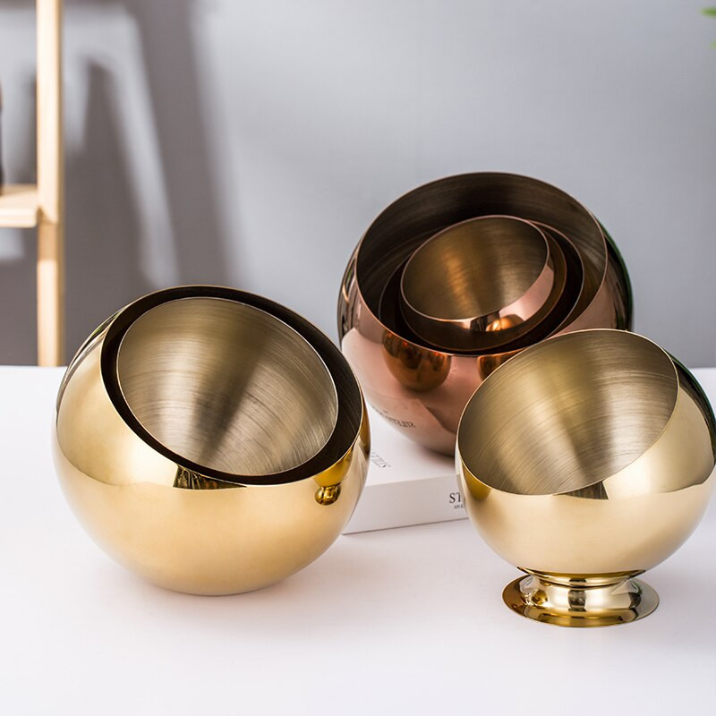 Zlatá zlatá nerezová úložná miska, tácka na KTV, misky, nádoba na soľ, úložná fľaša, úložná nádoba na korenie, cukríky, miska na sójovú omáčku