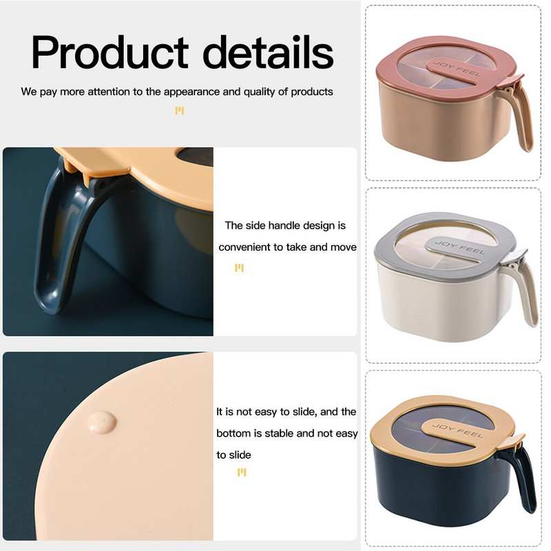 4 mriežkové organizéry na korenie, soľnička a korenie, prachotesné nádoby na korenie, sada korenia s priehľadným vekom