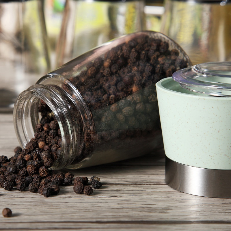 Kreatívne kuchynské potreby Manuálny soľník a koreniaci pohár na korenie Dezintegrátor korenia Fľaša na korenie Mlynček na fľašu