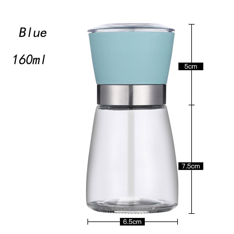 Kreatívne kuchynské potreby Manuálny soľník a koreniaci pohár na korenie Dezintegrátor korenia Fľaša na korenie Mlynček na fľašu