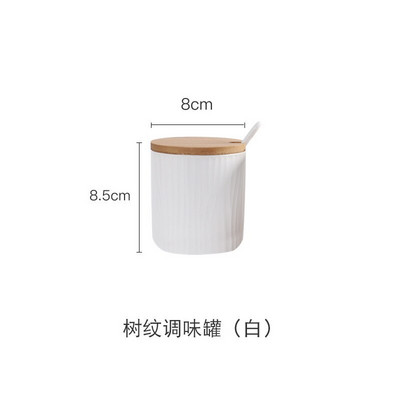 Severská keramická koreniaca nádoba na korenie, sada koreniacich boxov, kreatívna kuchynská soľnička do domácnosti, cukornička, korenie, stojan na potraviny
