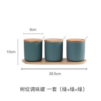 Severská keramická koreniaca nádoba na korenie, sada koreniacich boxov, kreatívna kuchynská soľnička do domácnosti, cukornička, korenie, stojan na potraviny