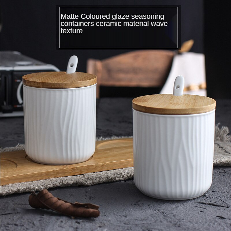 Severská keramická koreniaca nádoba na korenie, sada koreniacich boxov, kreatívna kuchynská soľnička do domácnosti, cukornička, korenie, stojan na potraviny