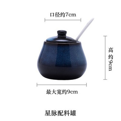 Kreatívna keramická nádoba na korenie, korenie, olej, soľ, cukor, korenička, držiak na korenie, kuchynský gadget