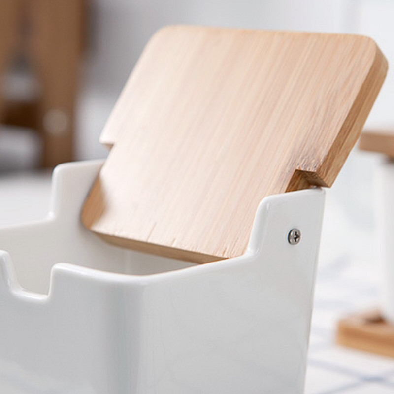 Keramická korenie nádoba na korenie porcelánové koreniny keramika domácnosť na cukor, soľ, korenie skladovacia nádrž kuchynské náradie