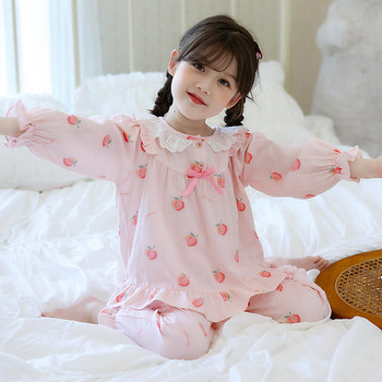 Памучна пижама за момичета - няколко модела
